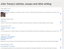 Tablet Screenshot of johntracey.blogspot.com