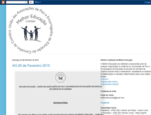 Tablet Screenshot of melhoreducacaocoimbra.blogspot.com