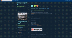 Desktop Screenshot of amigosdopinhal.blogspot.com