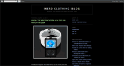 Desktop Screenshot of inerdclothing.blogspot.com