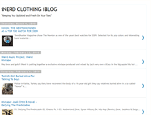 Tablet Screenshot of inerdclothing.blogspot.com