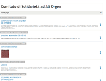 Tablet Screenshot of comitatodisolidarietadaliorgen.blogspot.com