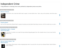 Tablet Screenshot of indiecrime.blogspot.com