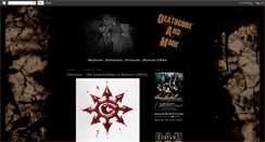 Desktop Screenshot of deathcore-and-more.blogspot.com