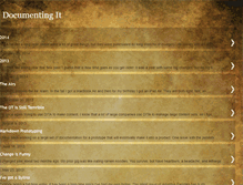 Tablet Screenshot of documentingit.blogspot.com