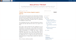 Desktop Screenshot of malaysiafriday.blogspot.com