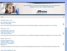 Tablet Screenshot of eyedocrecruiterblog.blogspot.com