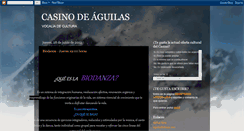 Desktop Screenshot of casinodeaguilas.blogspot.com