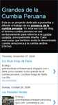 Mobile Screenshot of grandesdelacumbiaperuana.blogspot.com