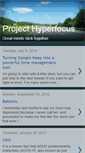 Mobile Screenshot of projecthyperfocus.blogspot.com