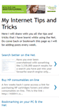 Mobile Screenshot of my-internet-tips-and-tricks.blogspot.com