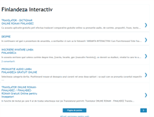 Tablet Screenshot of finlandeza-interactiv.blogspot.com