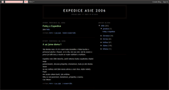 Desktop Screenshot of expediceasie2006.blogspot.com