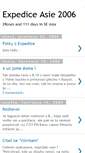 Mobile Screenshot of expediceasie2006.blogspot.com