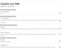 Tablet Screenshot of expediceasie2006.blogspot.com