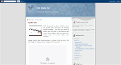 Desktop Screenshot of diyenglish-tsg.blogspot.com