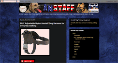Desktop Screenshot of amstaff-breed.blogspot.com