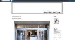 Desktop Screenshot of nothingbutagoodthing.blogspot.com