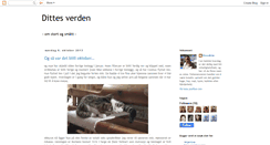 Desktop Screenshot of dittesverden.blogspot.com