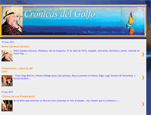 Tablet Screenshot of cronicasdelgolfo.blogspot.com