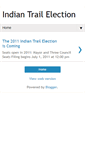 Mobile Screenshot of indiantrailelection.blogspot.com