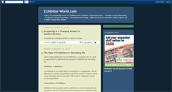 Desktop Screenshot of exhibitor-world.blogspot.com