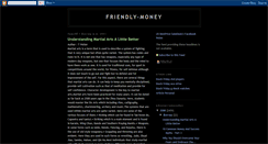 Desktop Screenshot of friendly-money.blogspot.com