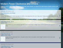 Tablet Screenshot of modernpowerelectronicsanddrivers.blogspot.com