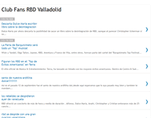 Tablet Screenshot of clubfansrbdvalladolid.blogspot.com