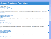 Tablet Screenshot of cure-panic-anxiety-attacks.blogspot.com