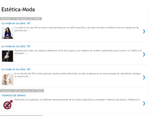 Tablet Screenshot of estetica-moda.blogspot.com