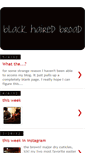 Mobile Screenshot of blackhairedbroad.blogspot.com