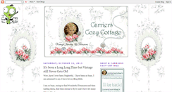 Desktop Screenshot of carriers-cozy-cottage.blogspot.com