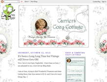 Tablet Screenshot of carriers-cozy-cottage.blogspot.com