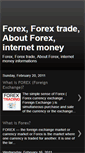 Mobile Screenshot of forextradeinternetmoney.blogspot.com