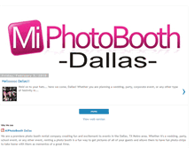 Tablet Screenshot of miphotoboothdallas.blogspot.com