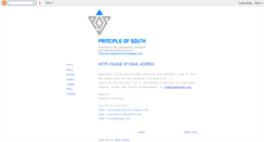 Desktop Screenshot of principleofsouth.blogspot.com