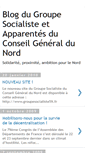 Mobile Screenshot of groupesocialiste59.blogspot.com