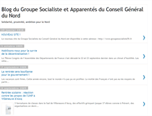 Tablet Screenshot of groupesocialiste59.blogspot.com