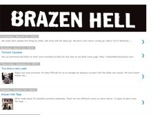 Tablet Screenshot of brazenhell.blogspot.com