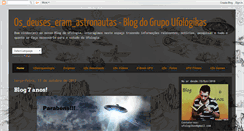 Desktop Screenshot of osdeuseseramastronautas.blogspot.com