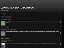 Tablet Screenshot of caniggiasantodomingo.blogspot.com