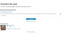 Tablet Screenshot of lavoraredacasa-rosella.blogspot.com