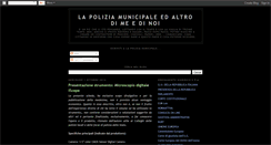 Desktop Screenshot of lapoliziamunicipale.blogspot.com