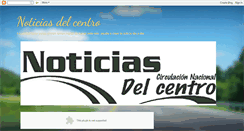 Desktop Screenshot of noticiasdelcentroprensa.blogspot.com
