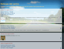 Tablet Screenshot of noticiasdelcentroprensa.blogspot.com