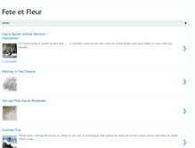 Tablet Screenshot of feteetfleur.blogspot.com