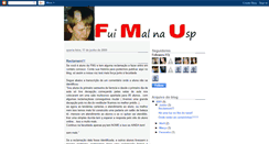 Desktop Screenshot of fuimalnausp.blogspot.com