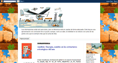 Desktop Screenshot of geopoliticayenergia.blogspot.com