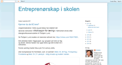 Desktop Screenshot of entreprenorskapiskolen.blogspot.com